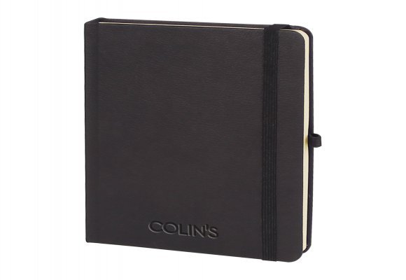 AKDERE SİYAH TARİHLİ AJANDA (15X21 CM)