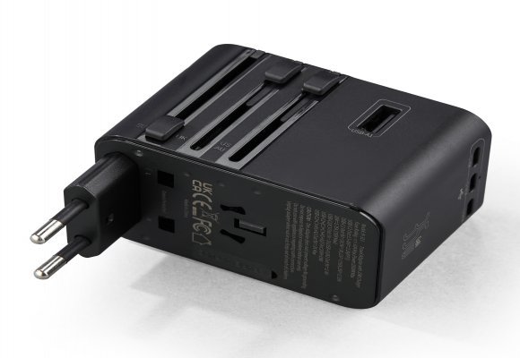 ARDIÇ SİYAH SEYAHAT ADAPTÖRÜ