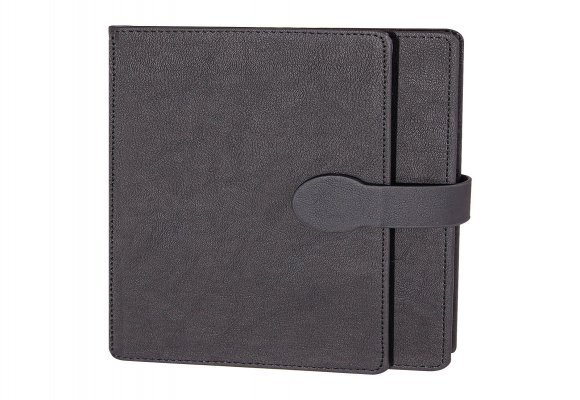 SARAY SİYAH TARİHSİZ DEFTER (15X21 CM)