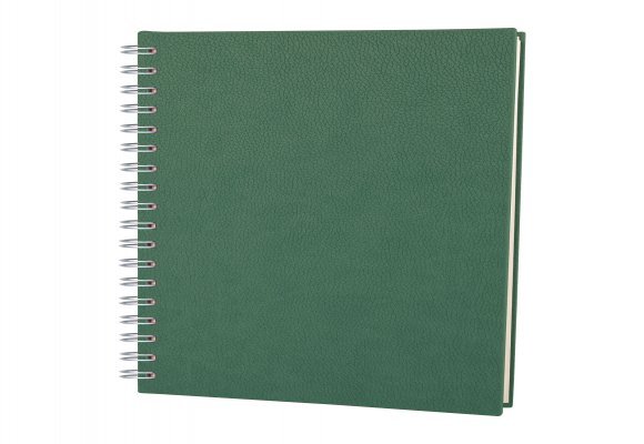ALTINDAĞ YEŞİL KARELİ SPİRALLİ TARİHSİZ DEFTER (17X24 CM)