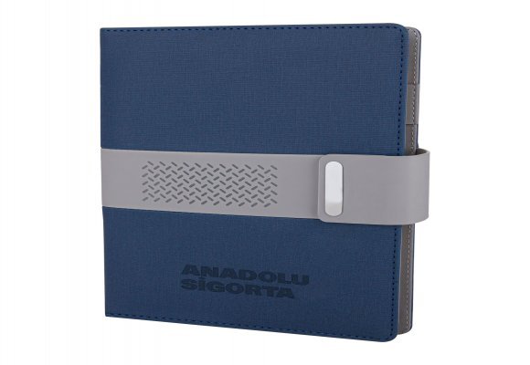 KALABA LACİVERT ORGANİZER AJANDA (18x21,5CM)