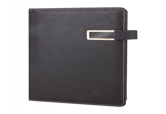 KARUM SİYAH TARİHLİ AJANDA (17x24CM)