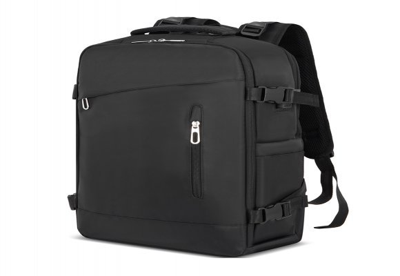 GEZGİN SİYAH LAPTOP BÖLMELİ SIRT ÇANTASI