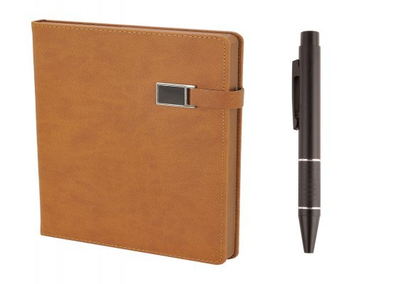 EZİNE KAHVERENGİ HEDİYELİK SET