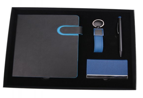 KARGI LACİVERT HEDİYELİK SET